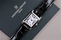 Fabriano - Piazza del Comune 25 - Armbanduhr Frederique Constant Dame Classics Art Deco in Stahl FC-235S2C6 - FC-235S2C6